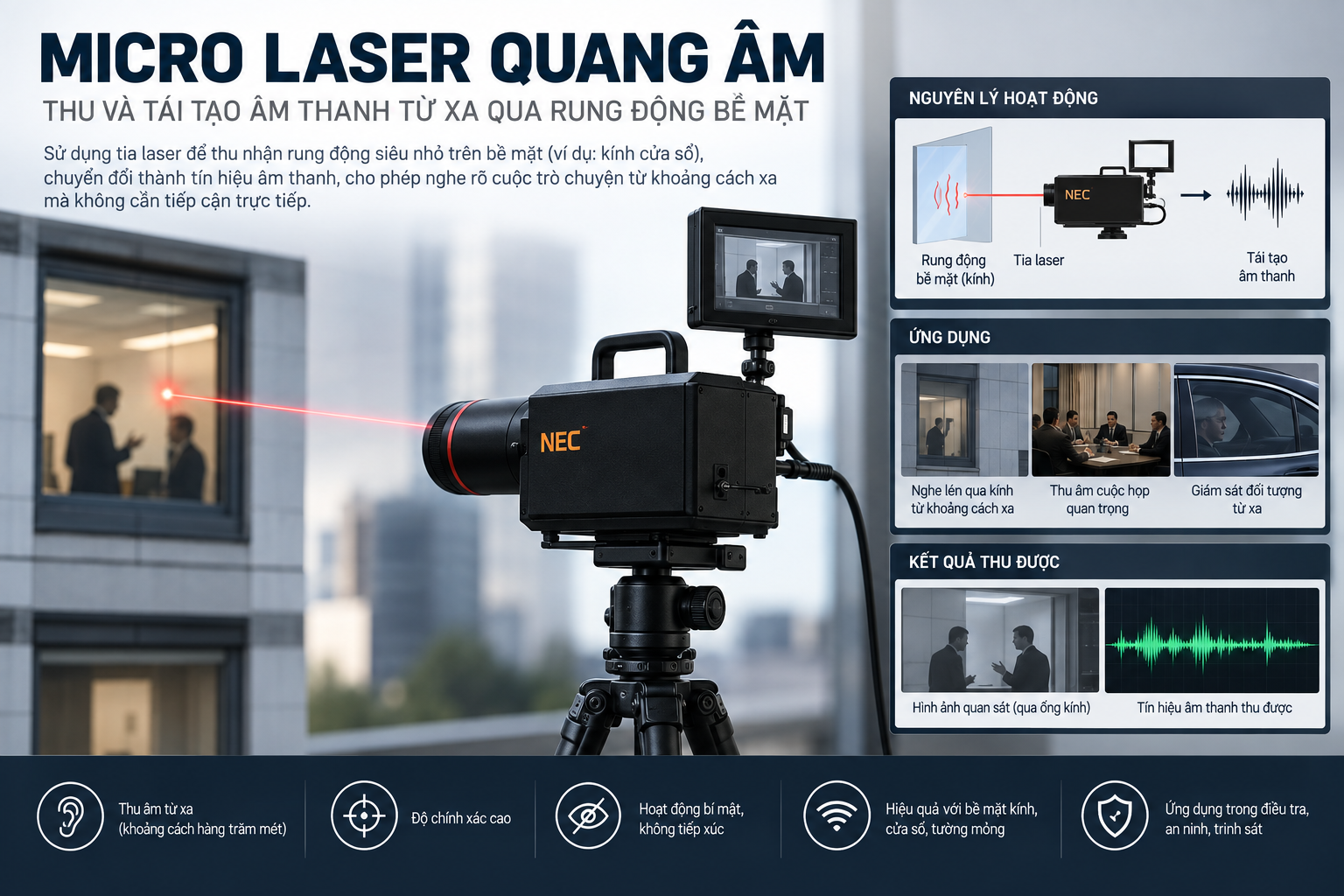 Micro laser quang âm